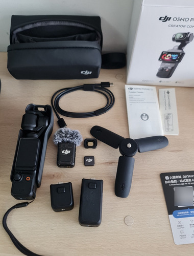 Dji Osmo Pocket 3 Creator Combo + Estuche Maleta + 256 Gb