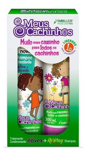Shampoo Y Acondicionador Meus Cachinhos 300ml