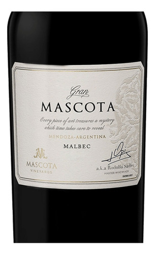 Gran Mascota Vino Malbec 750 Ml - mL a $267