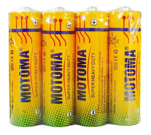 Pila Carbon Zinc Aa Motoma Caja X 60 Unids. - Zona San Martin Caseros Excelente Calidad Al Menor Precio