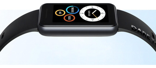 Pulsera Inteligente Realme Band 2 Negro Color De La Caja Amarillo
