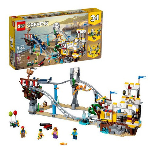 Lego Creator 31084 - Montaña Rusa De Piratas 3 En 1 Kit De