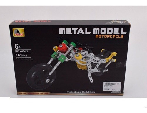 Arma Tu Moto Rutera De Metal 165 Pcs 1901356 E.normal