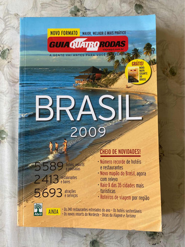 Libro Colección: Brasil 2009 Abril Guía Quatro Rodas