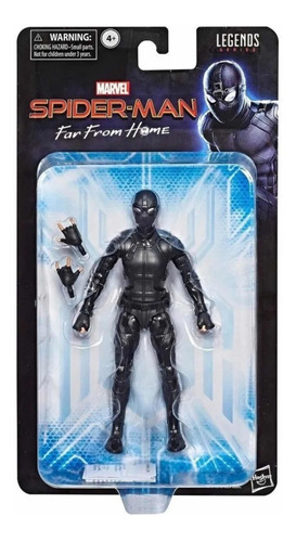 Spiderman Marvel Legends Negro 