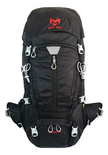 Mochila 60l Trekking Montaña Viaje Turismo Campera Camping 