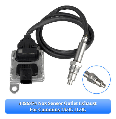 Salida De Escape Con Sensor Nox 4326874 Para Cummins De 15 L