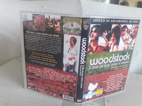 Imagem 2 de 7 de Dvd Shows Woodstok + Live Aid - Raríssimo (9dvds)