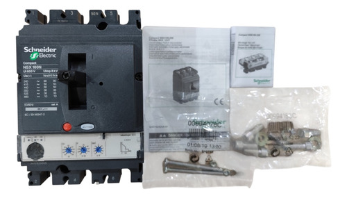 Disjuntor Nsx160n Mic 2.2 100a 3p C16n32d100 - Schneider