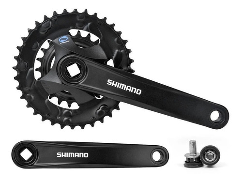 Multiplicacion Biplato Shimano Altus 2x8 M315-2 Eje Cuadrado