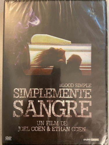 Dvd Simplemente Sangre / Blood Simple / De Coen Brothers