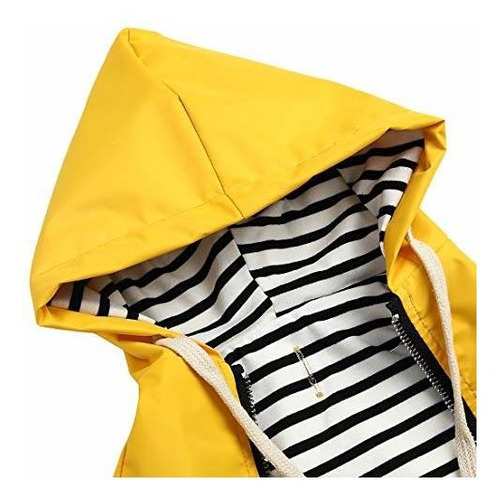 Morezi Impermeable Con Cremallera Y Capucha Para Perros, Res