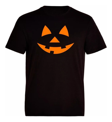 Playera Calabaza Moda Halloween Disfraz Dia D Muertos Casual