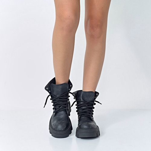 Borcego De Mujer Veggie Plataforma Livianos Moda Urbano