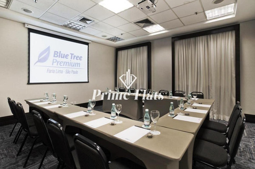 Imagem 10 de 21 de Flat No Blue Tree Premium Faria Lima À Venda, Com 29 M², 1 D - 102672