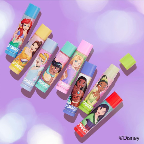 Lip Smacker Disney Princess · Bálsamos Labiales 8 Pack