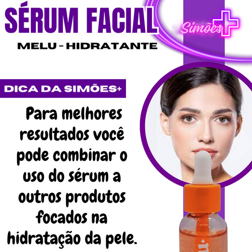 Sérum Facial Kiwi/coco/pessego/melancia 30ml Várias Opções!