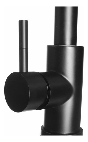 Llave De Lavaplatos Grifo Extraíble Extensible Flexible Negr