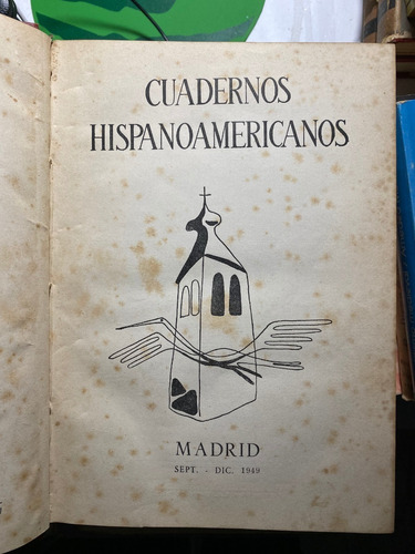 Cuadernos Hispanoamericanos 11-12 ( Set. - Dic.) 1949  B4