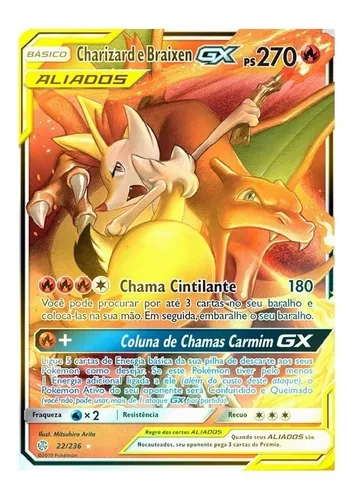 Carta Pokémon Charizard, Venusaur & Blastoise Dourada Secreta Rara