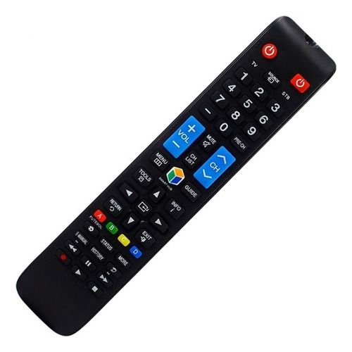 Controle Remoto Smart Tv Led Compativel Samsung 3d Futebol