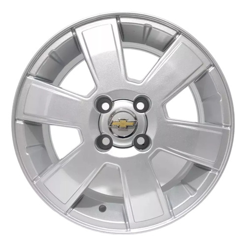 Jogo De Rodas Aro 15 4x100 Gm Montana Sport Brw820 + Bicos 