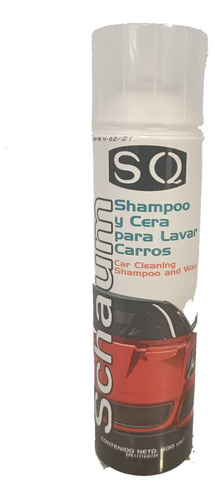 Schaum Aers. 400 Cm Shampoo Y Cera Para Lavar Carros Sq