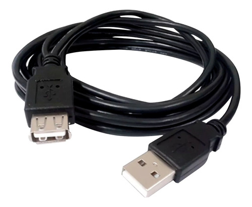 Cable Extension Usb 2.0 Datos Impresora 5 Metro Macho Hembra