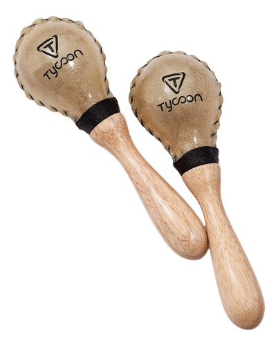 Tycoon Maracas Pequeñas De Cuero De Cabra Tmsc-60