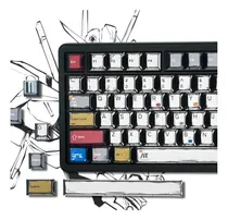 Comprar Retro Pbt Pbt Keycaps-cherry Keycaps, Manga Theme Keycaps Po