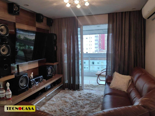 Imagem 2 de 30 de Maravilhoso Apartamento Com 03 Dormitórios Para Venda Com 140 M² No Bairro Canto Do Forte Em Praia Grande/sp. - Ap6635