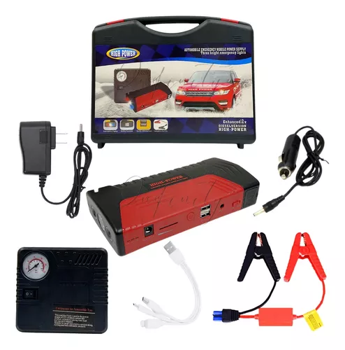 Partidor De Bateria Para Autos Moto 12v 68800mah Arrancad