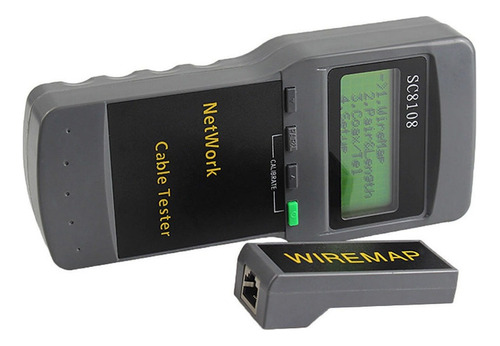 Sc8108 Network Wire Tester Lan Cable Test Meter Medida
