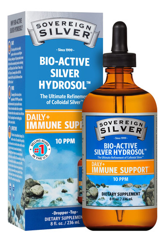 Sovereign Silver Bio-active Silver Hydrosol Para Apoyo Inmun