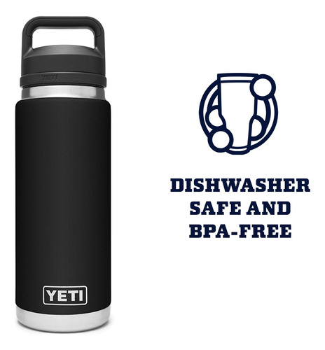 Botella Yeti Rambler 770 Ml De Acero Inoxidable Con Aislamie