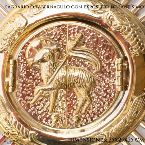 Sagrario Con Expositor De Santísimo Cordero De Dios