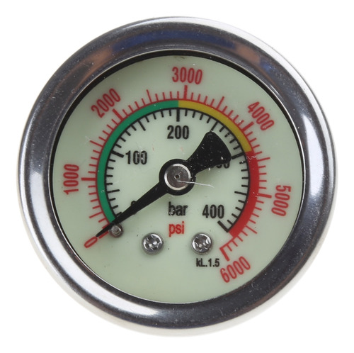 Manómetro Scale Economy De Presión De Bomba De Aire 0-6000/0