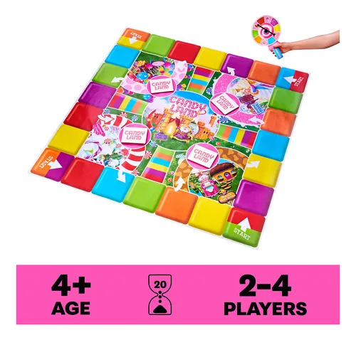 Giant Candy Land Game Spin Master Games Para Niños Mayores D