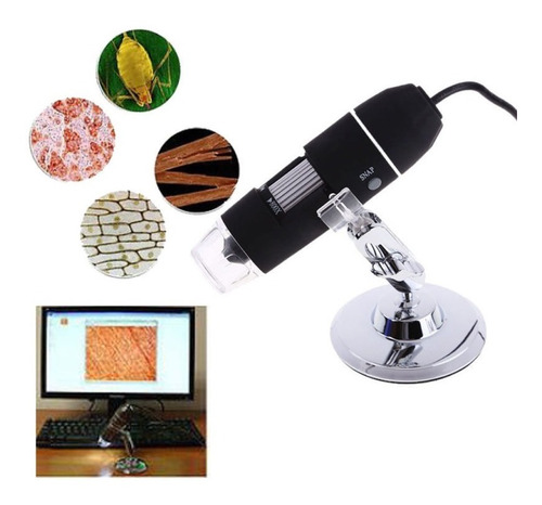 2mp Usb 1000 X 8 Soporte De Led Digital Microscopio Endoscop