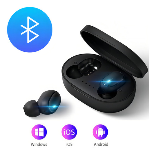 Fone De Ouvido Sem Fio Bluetooth Airdots Cor Preto