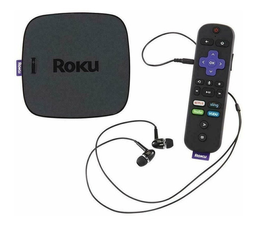 Imagen 3 de 3 de Roku Ultra LT 4662 de voz 4K negro con 1GB de memoria RAM