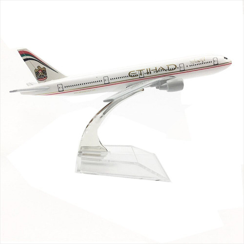 Boeing 777, Colores De Etihad, Escala 1:400, 100% Metálico