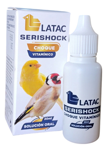 Serishock Latac 20 Ml Choque Vitamínico Solución Oral Aves