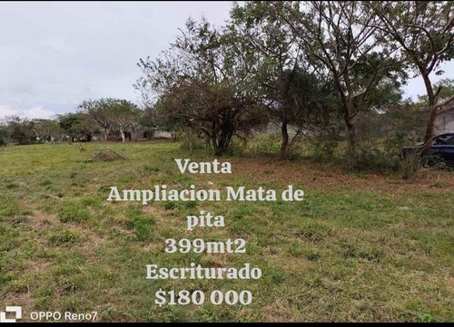Venta Terreno En Ampliación Mata De Pita, Veracruz.