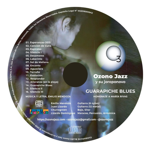 Imagen 6 de 9 de Guarapiche Blues Ozono Jazz + María Rivas - Música Ecológica