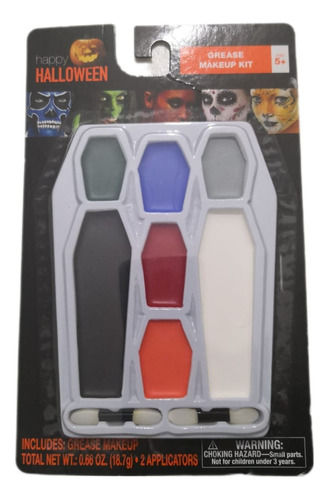 Kit De Maquillaje Con Grasa De Halloween