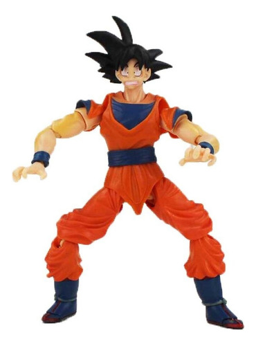 Dragon Ball Son Goku Saiyan Shf Movable Anime Funny Guy, 16