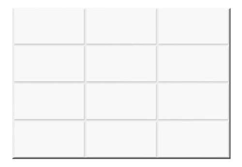 Revestimiento 1cal 33x45,3 Tuil Bco Sat Ceramica San Lorenzo