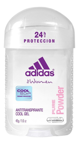 Antitraspirante adidas Pure Powder Gel Para Dama 45 Gr