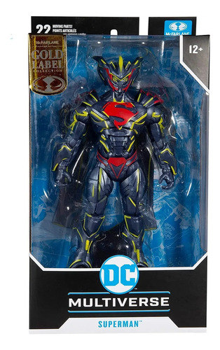 Mcfarlane Toys Dc Multiverse Armadura Energizada Encadenada 